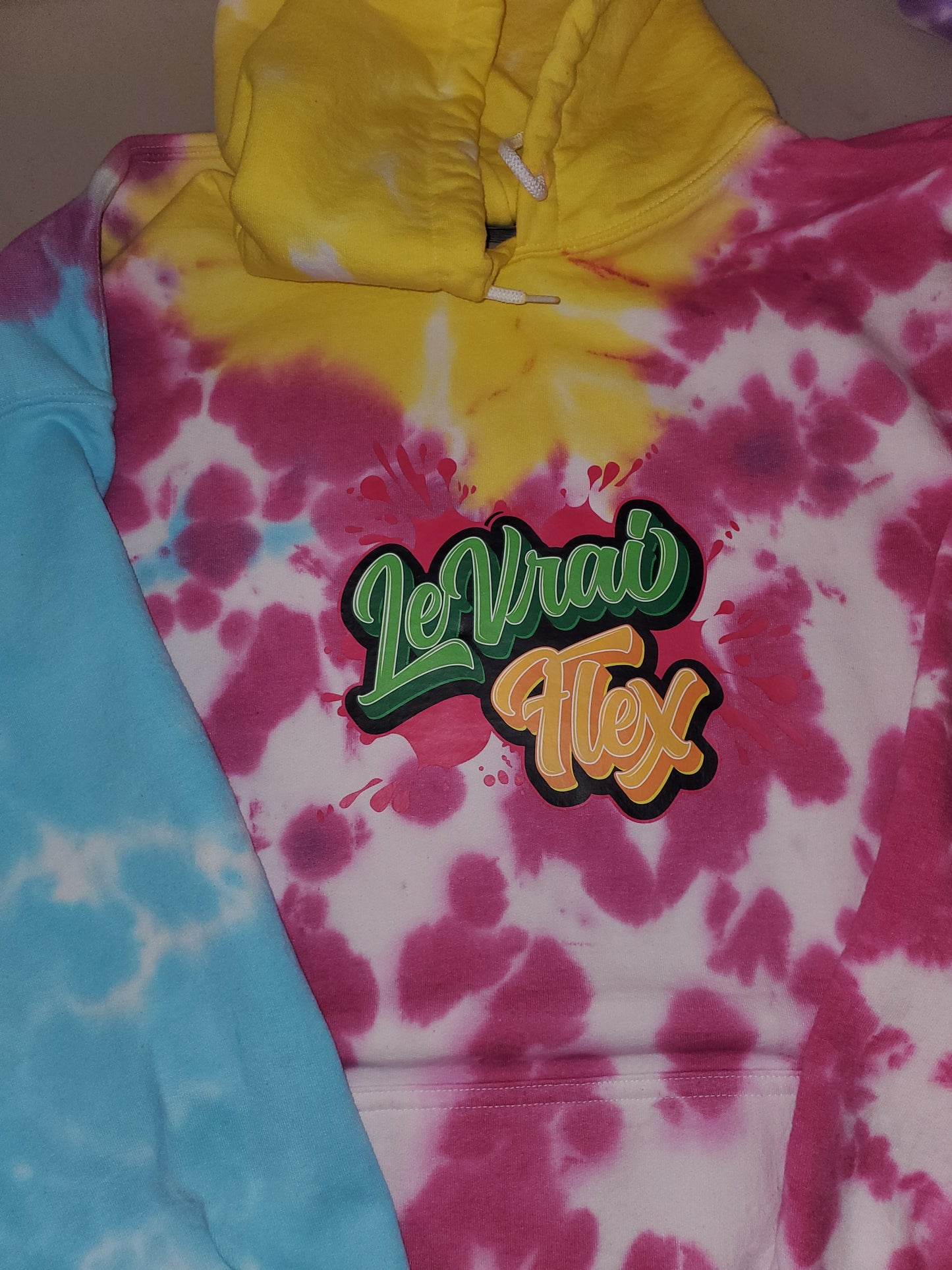Hoodie LeVraiFlex Tie-Dye