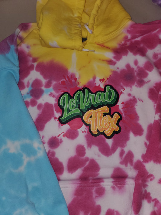 Hoodie LeVraiFlex Tie-Dye