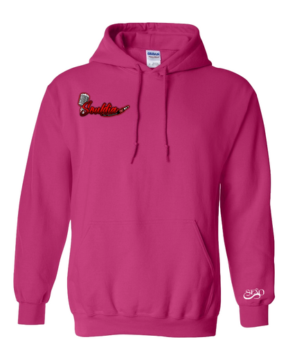 Drip hoodie rose