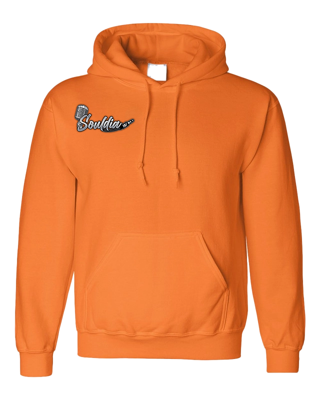 Drip hoodie orange